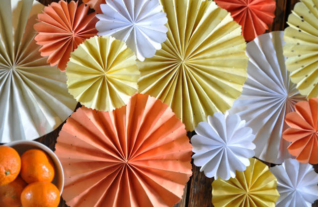 Chemin de table en origami