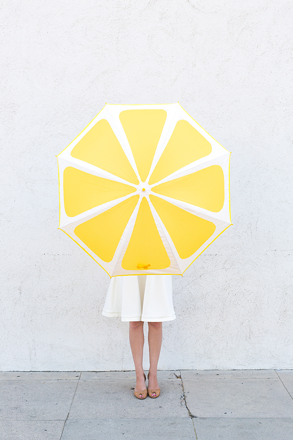 parapluie citron