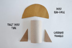 bricolage rouleau papier toilette fusée