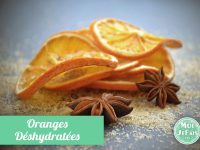 comment déshydrater orange