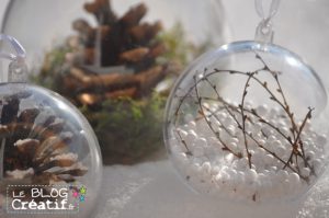 boule de noel à faire soi-même