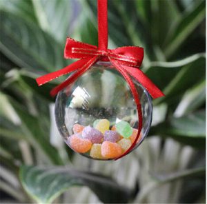 boule noel bonbons