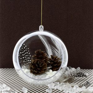 boule noel plastique diy