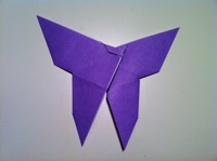 tuto papillon origami