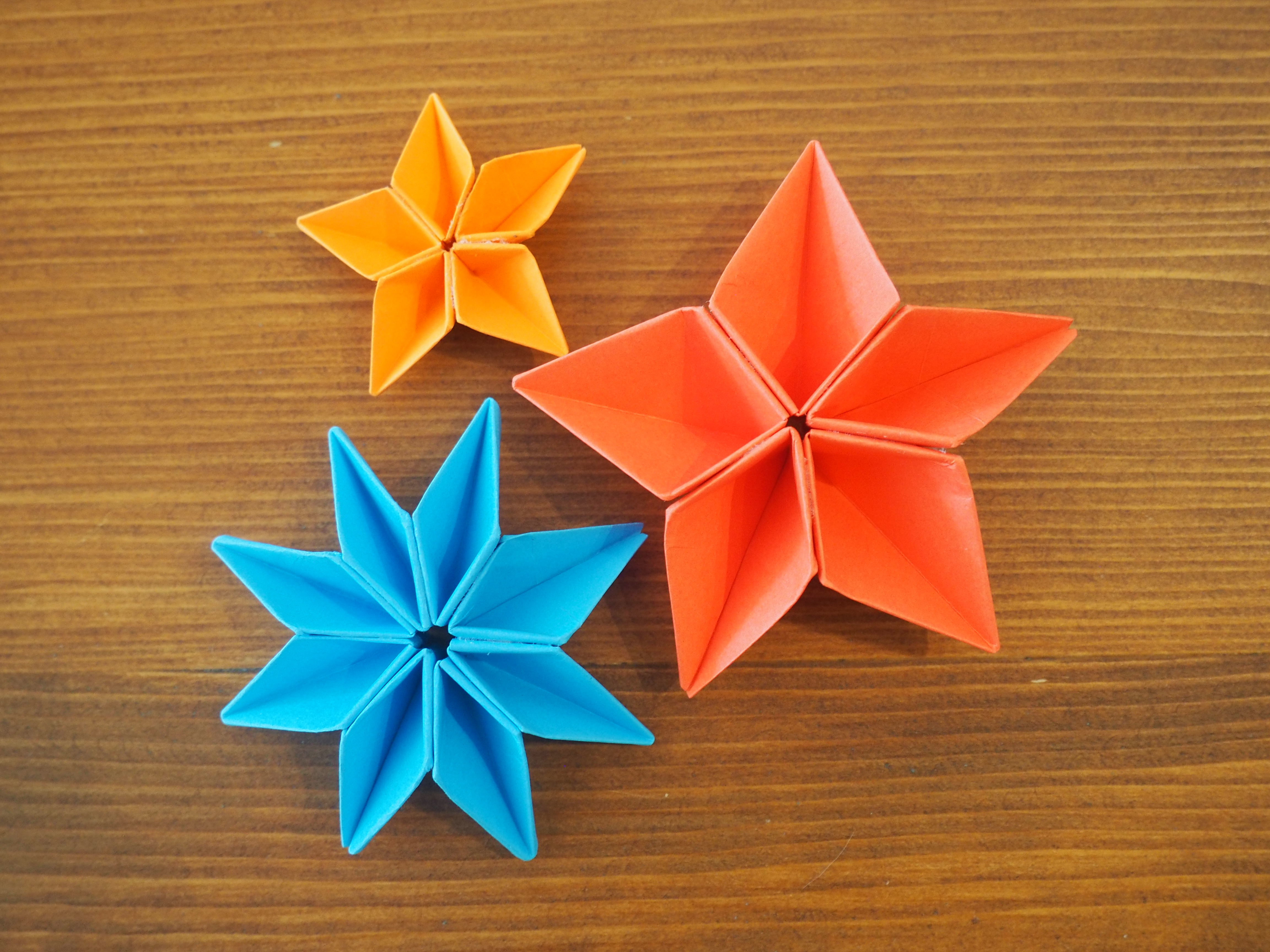 DIY Origami fleur facile Une fleur en origami facile à réaliser