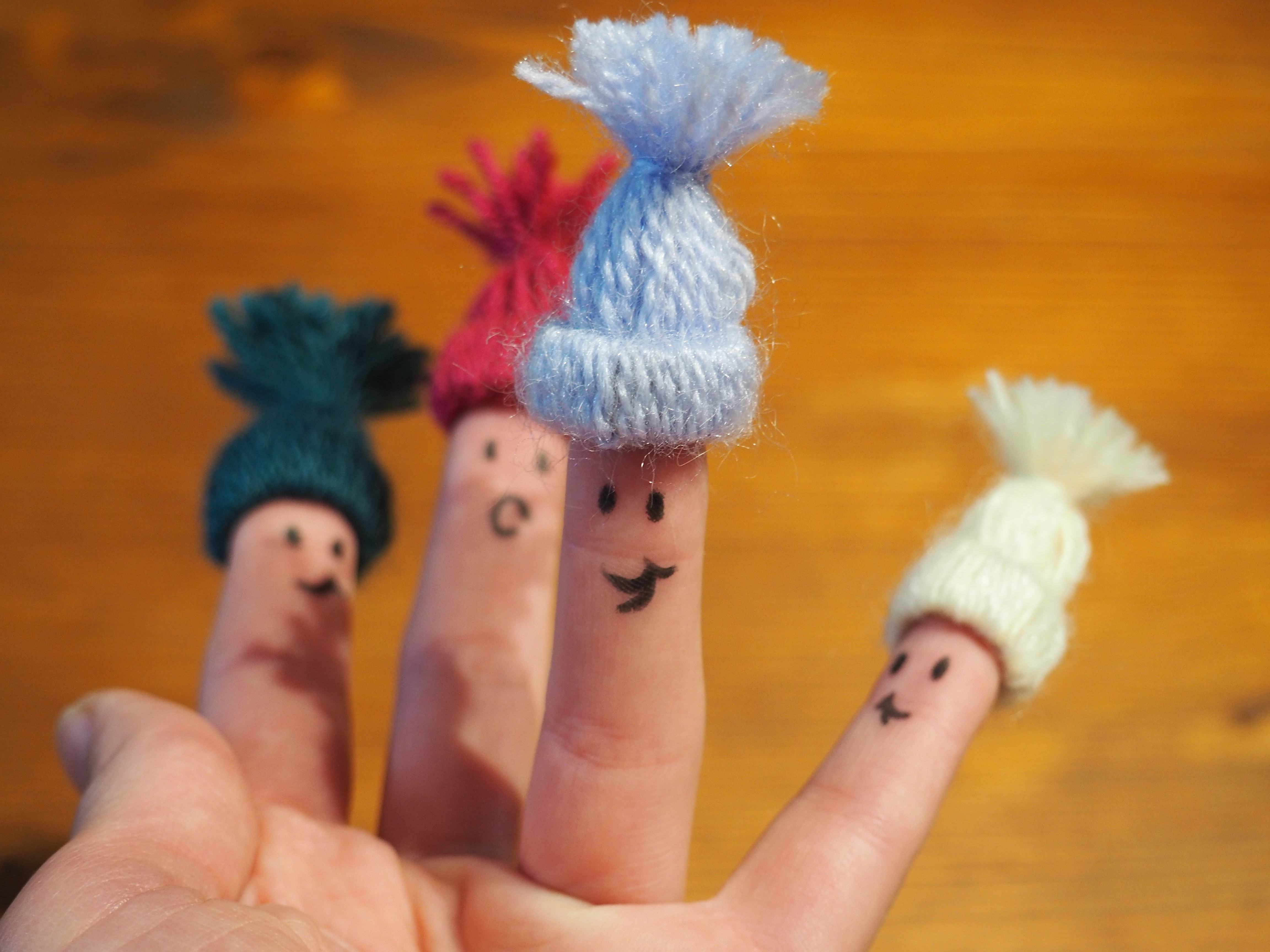 DIY Bricolage de Noël trop mignon Les pour doigts