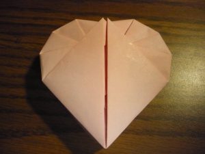origami boite coeur 47