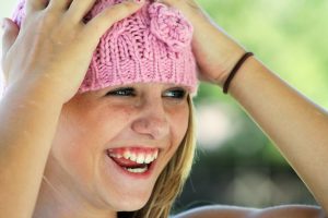 bonnet en tricot