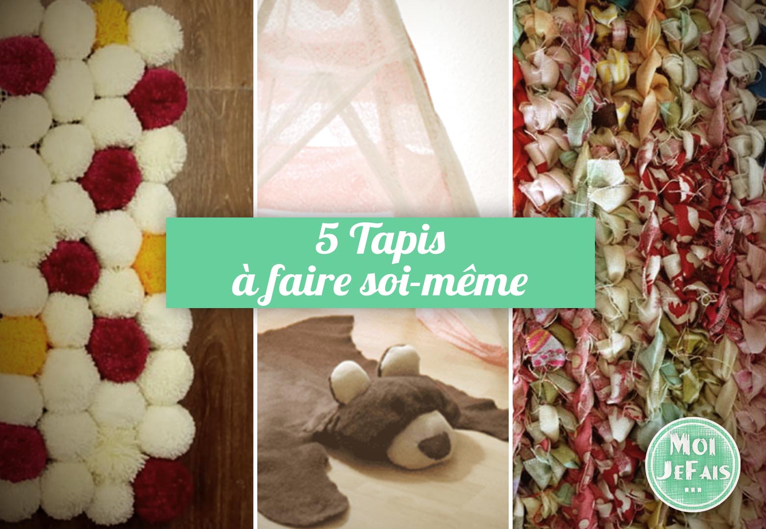 Kit DIY Crochet à Loquet Pour Coussin/tapis 43x43 Cm - Canevas Imprimé, Fils Colorés, Parfait Débutant