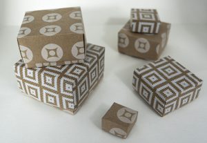 boite origami carrée
