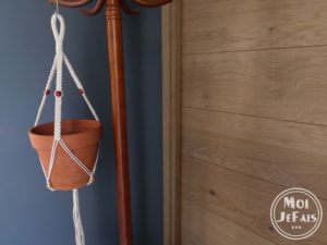 comment faire une suspension pour plantes en macramé