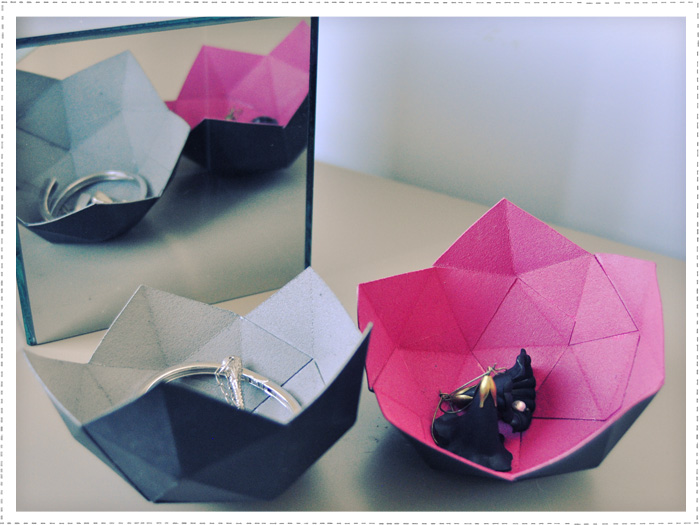 vide-poche en cuir DIY