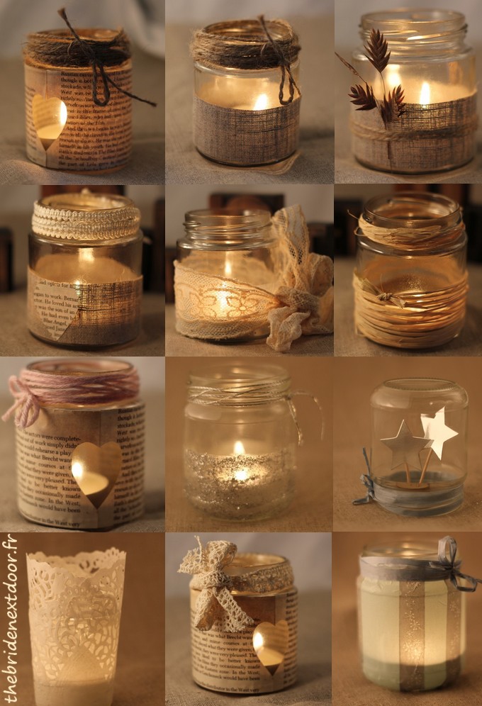 DIY d'un photophore