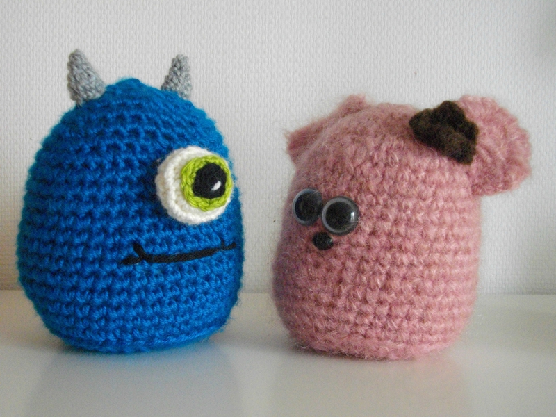réaliser un monstre au crochet