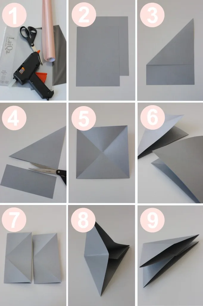 diamant en origami 1