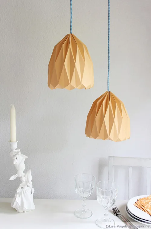 lampe origami