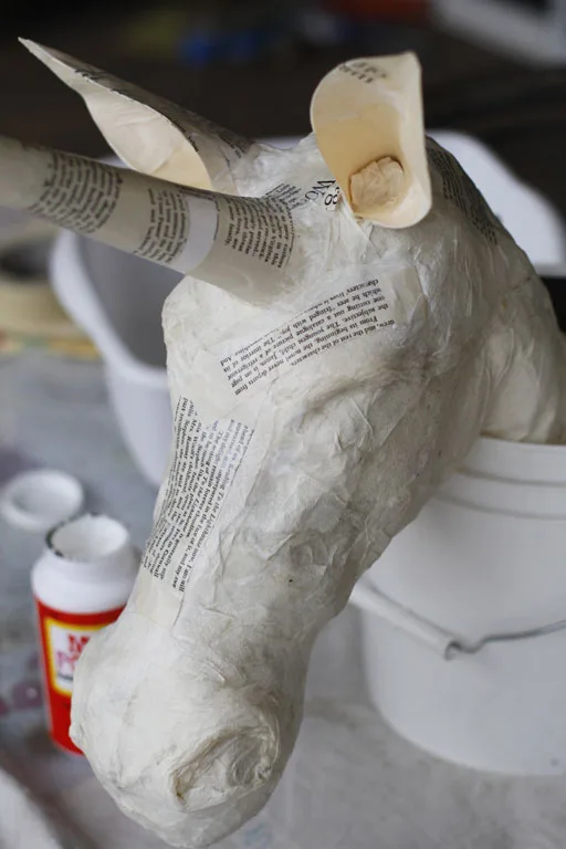 licorne papier maché 23