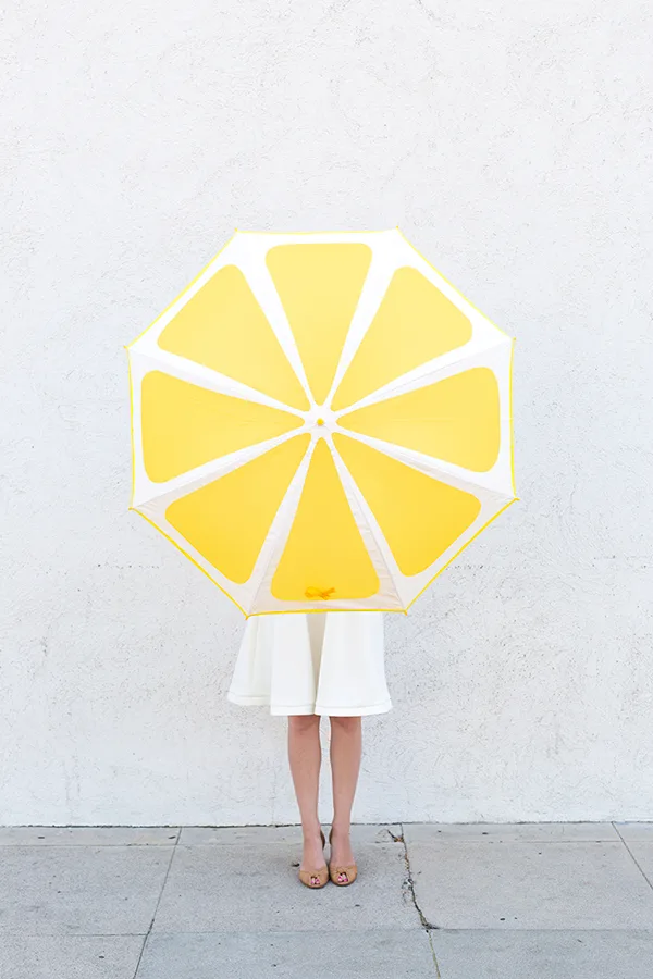 parapluie citron