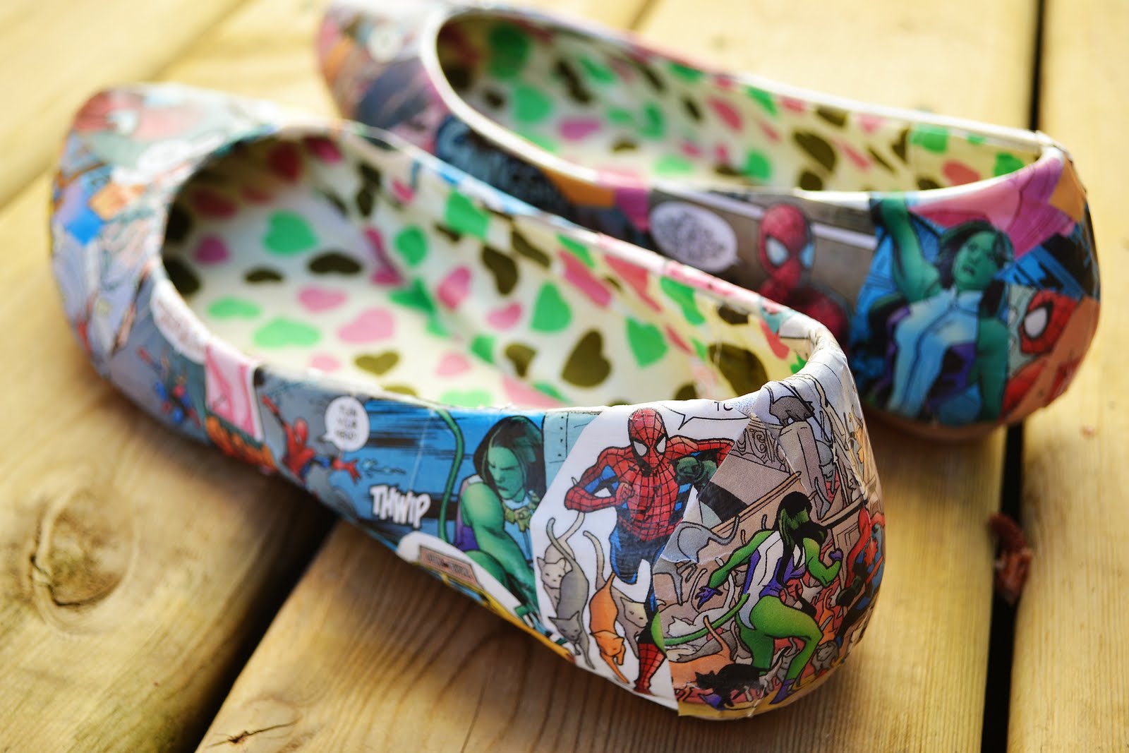 chaussure comics