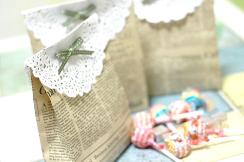 sachets bonbons