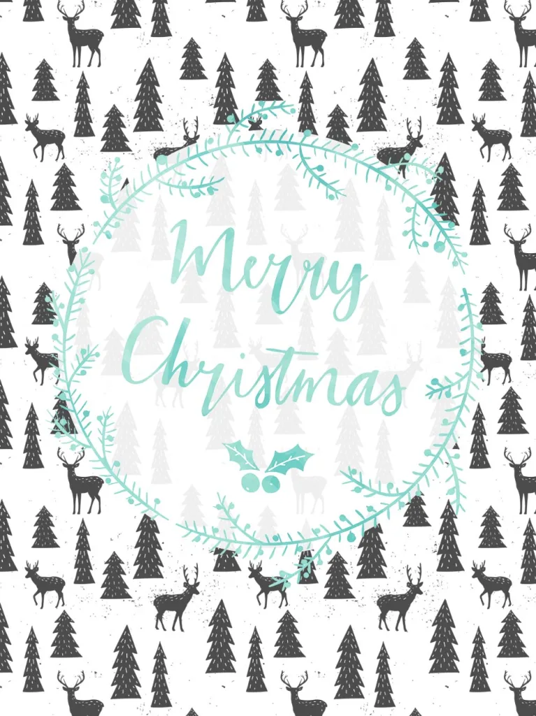 carte de noel à imprimer