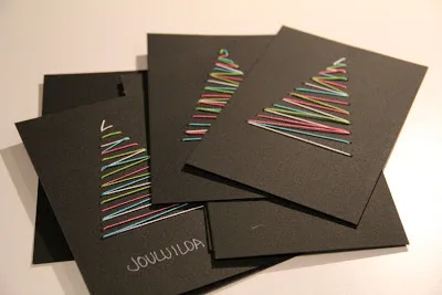 carte sapin couture