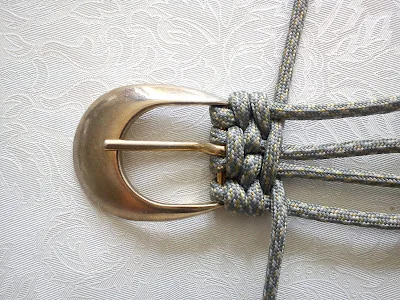 projet ceinture macramé