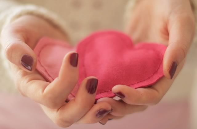 diy mini bouillotte coeur