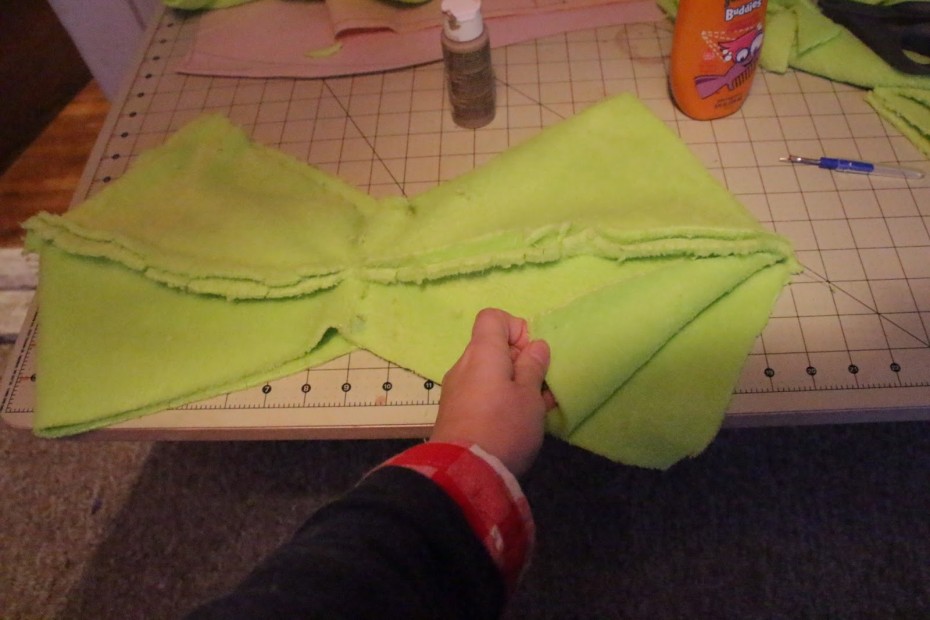 Faire une queue de sirène pour en faire un plaid