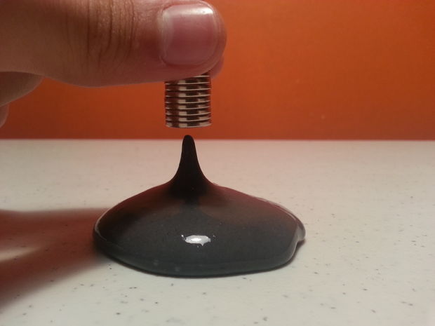 slime magnétique diy