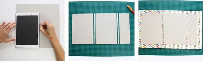 housse tablette diy