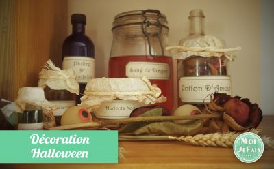 déco halloween potion