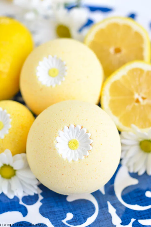 bombe de bain citron tutoriel