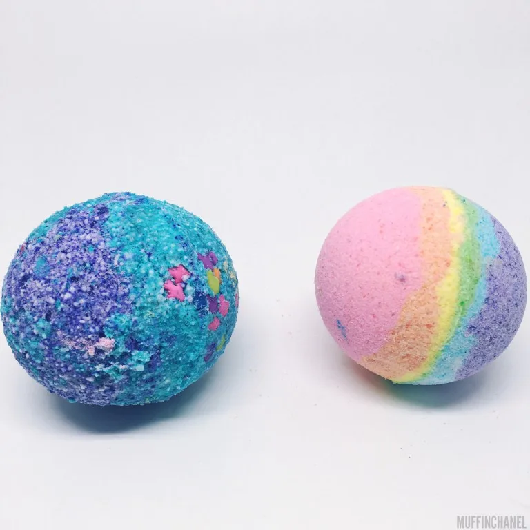 bombe de bain réussie