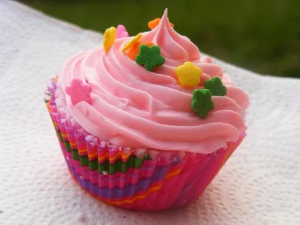 cupcake bombe de bain