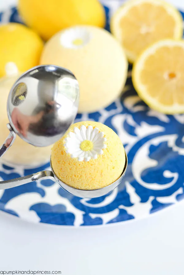 tuto bombe de bain citron