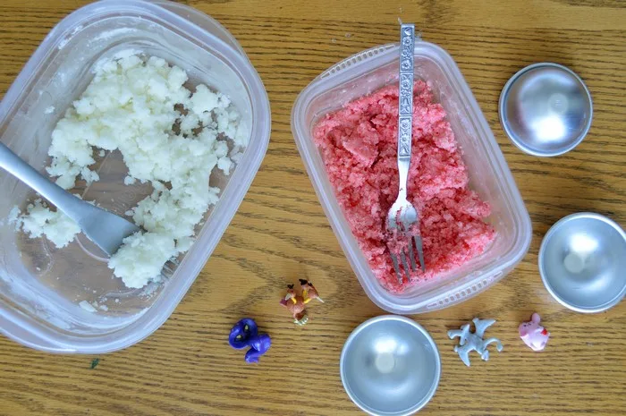 bombe de bain diy