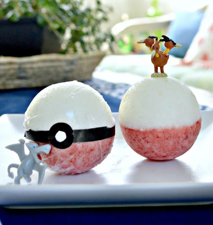 bombe de bain pokemon diy