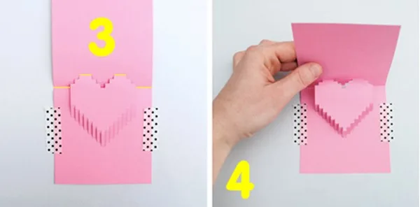 carte st valentin tuto