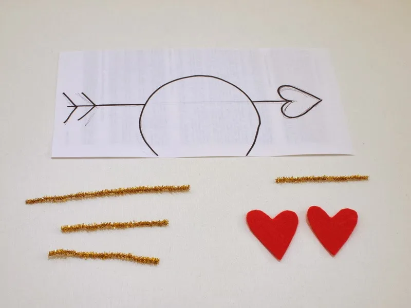 diy valentin accessoire