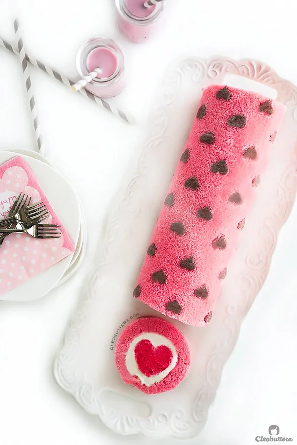gateau deco coeur original