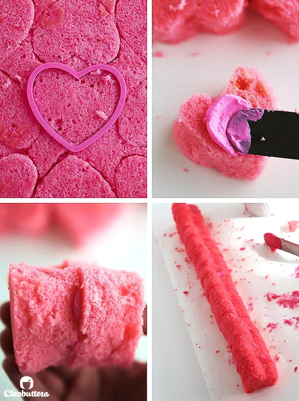 gateau st valentin facile
