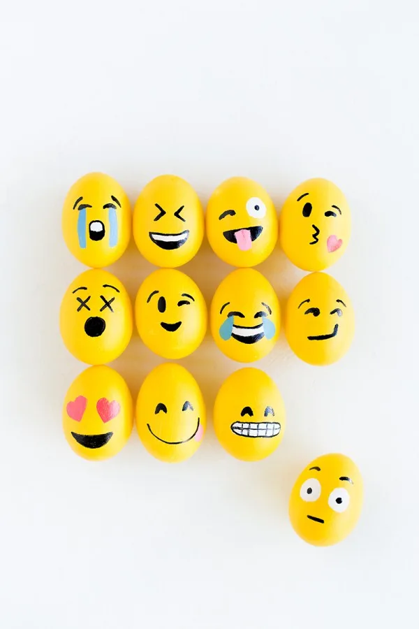 oeufs de paques emoticone