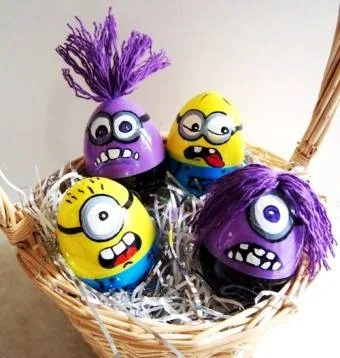oeufs paques minion