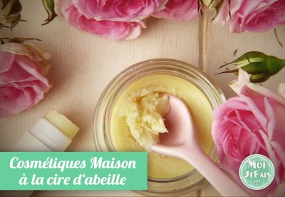 cosmétique maison cire abeille