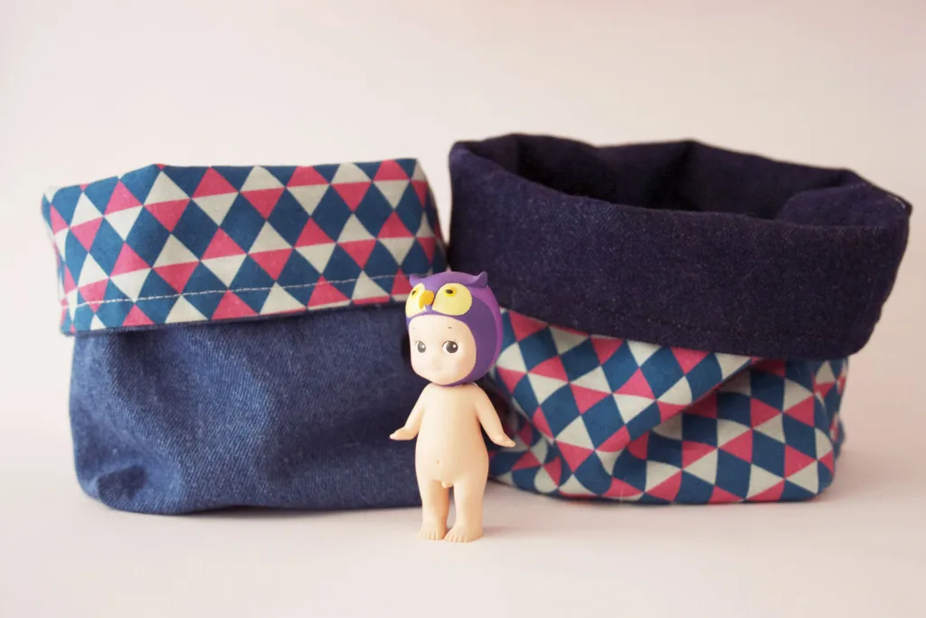 couture facile panier fourre-tout