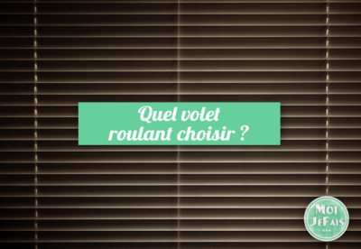 volet roulant