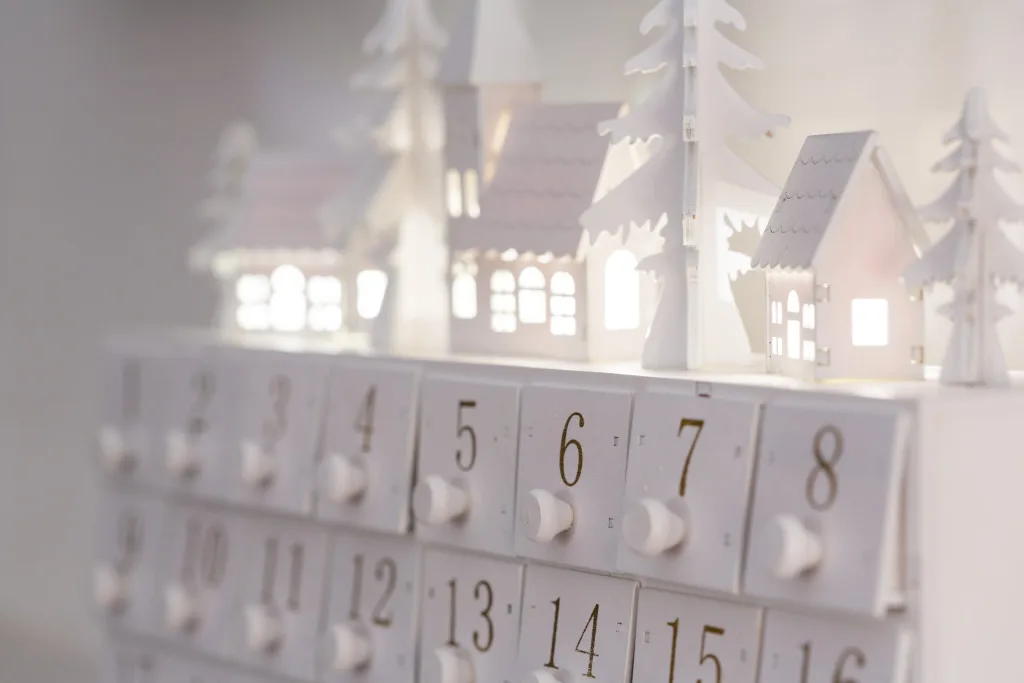 calendrier avent photos personnalisé