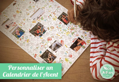 calendrier de l'avent photo personnalisé