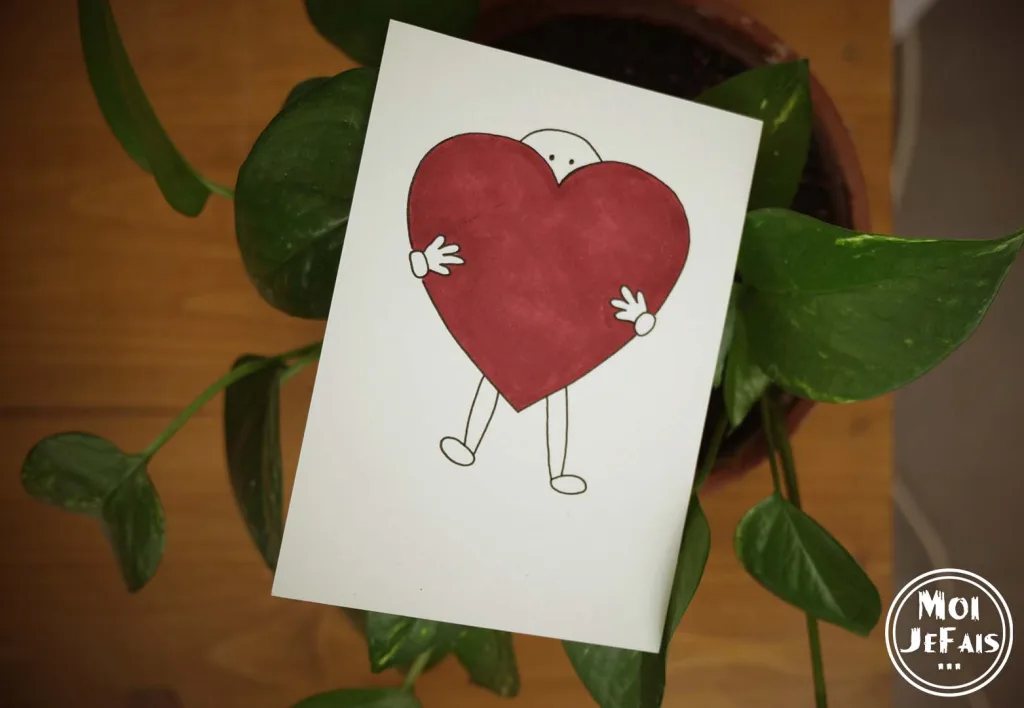 carte saint valentin garçon